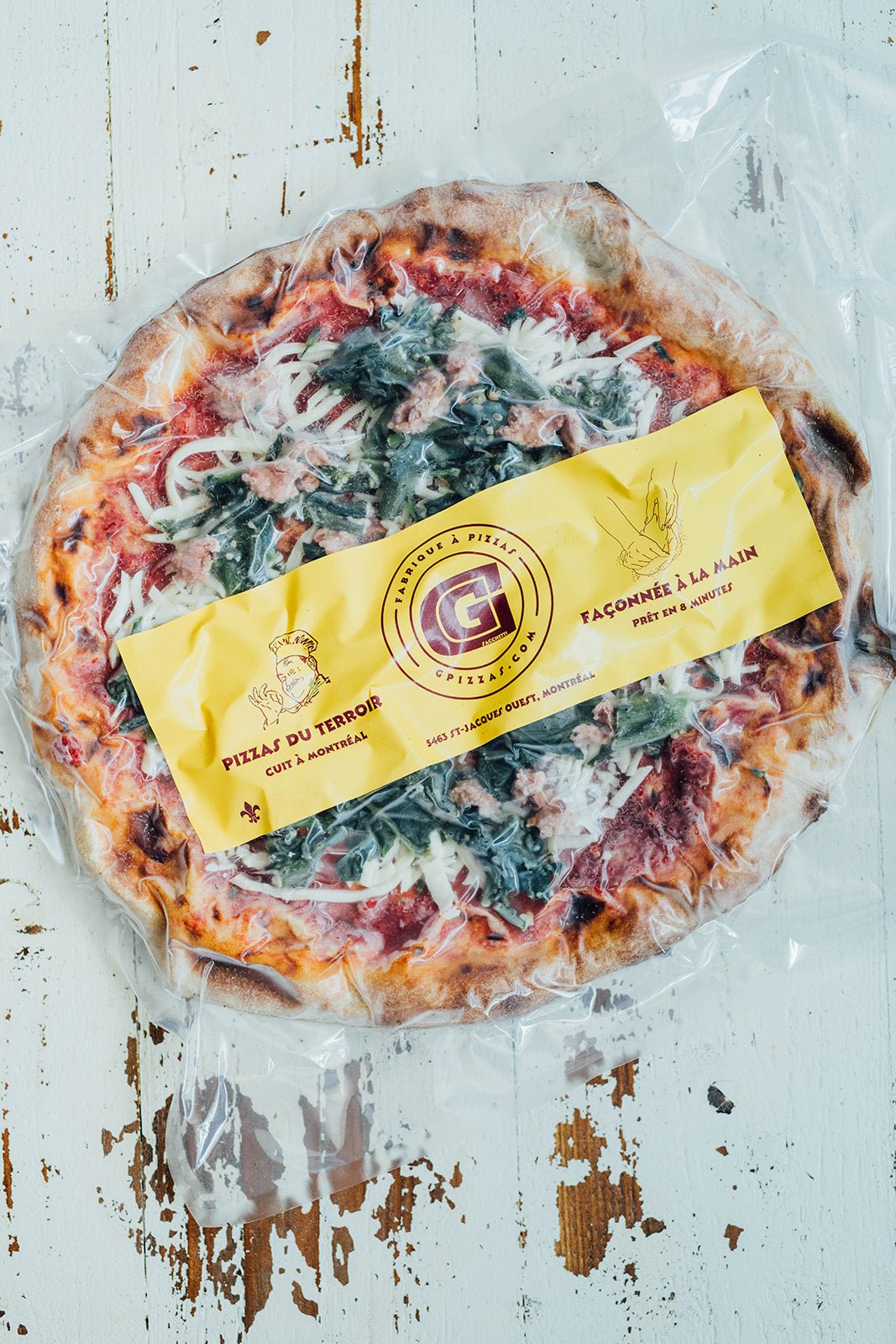 Sausage and Rapini - G Pizzas