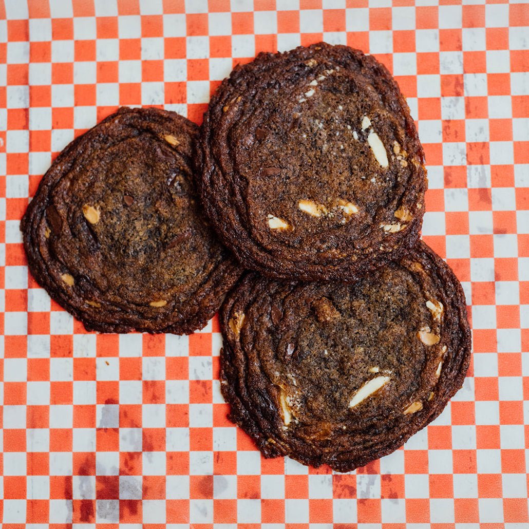 Triple Chocolate Chunk cookies - G Pizzas 